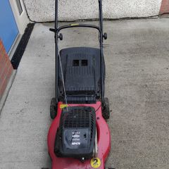 petrol lawnmower