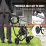Stand Airless Paint Sprayer, 750W 3000PSI High Efficiency Electric Airless Sprayer With Cart, Fine And Even Painting Effect, Paint Sprayers for Home Interior and Exterior Furniture and Fences Image 4