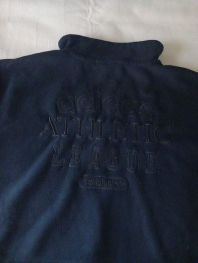 Adidas Cropped Half zip Navy size 8
