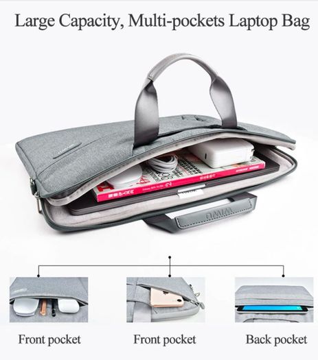 Commuter Laptop Bag Black 15.6inch