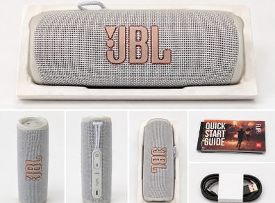 JBL Flip 6 Bluetooth Speaker White II Unused