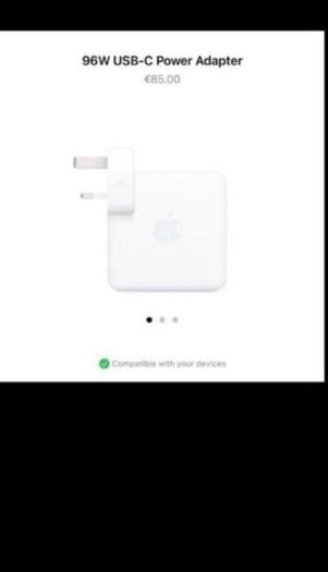 Apple Power Adapter 96W USB-C  Original from Apple Brand New Sealed