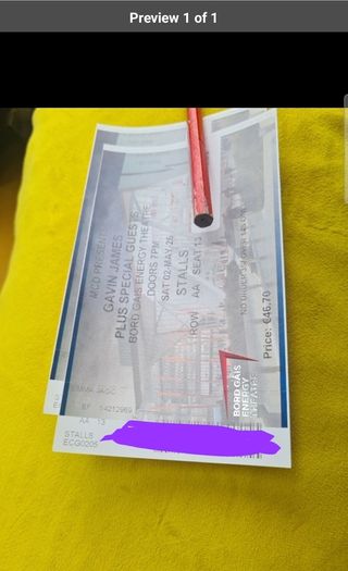 2 Gavin James Plus Special Guests Bord Gas Energy Theatre. 30 each