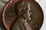 1964 USA Cent Lincoln Memorial Cent