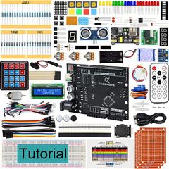 Ultimate Starter Kit with Board V4 (Compatible with Arduino IDE), 274-Page Detailed Tutorial, 217 Items, 51 Projects (FREE POSTAGE)