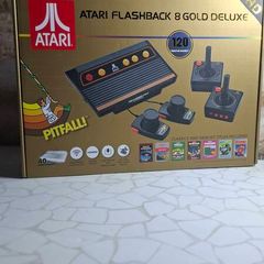 ATARI FLASHBACK 8 Gold its new HD With 2 Wireless Controllers + 120 Games boxed with ins