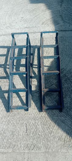 Car ramps and old car jack