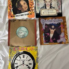 5x culture club 7" singles