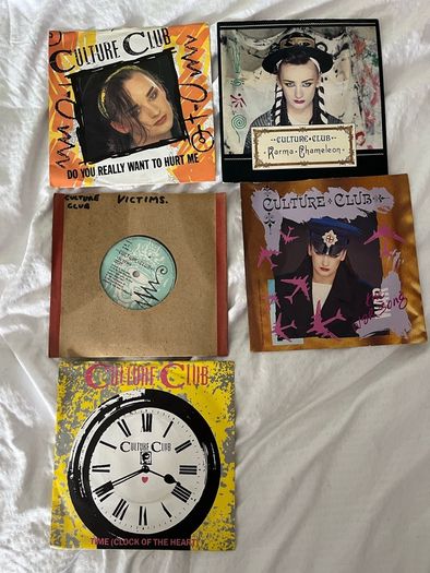 5x culture club 7" singles