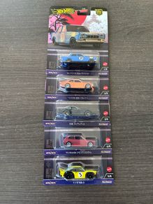 HotWheels Premium Japan Historics Set