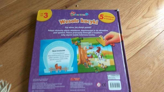Puzzle horses book