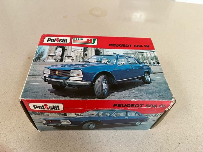 Peugeot 504 GL scale 1/25 Year 1976 Polistil Rare