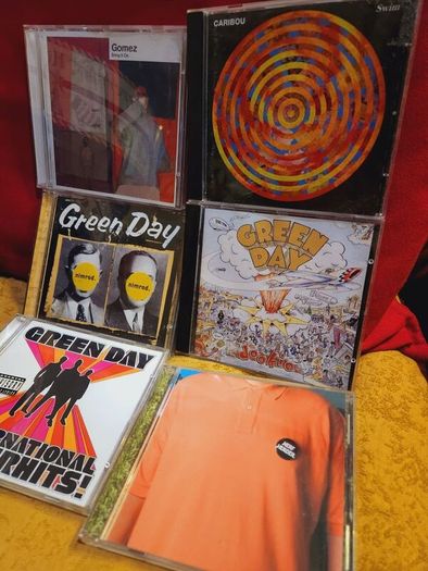 CD's x 6 Greenday Gomez Caribou Nerf Herder