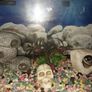 40 liter full glass aquarium with 2 filters and lots of extras Image 3