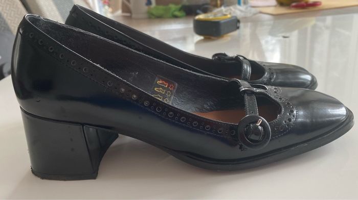 2 inch heel leather upper French brand Jonak