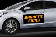 Full Colour Digitally Printed Magnetic Vehicle Signs (Pair) Car Magnet Signs