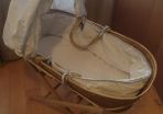 moses basket and stand