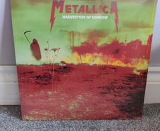 LP Vinyl Records - Metallica - Harvester Of Sorrow CLEAR Vinyl