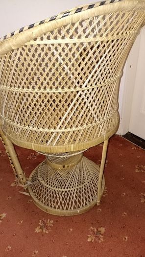Vintage Rattan Tub Chair