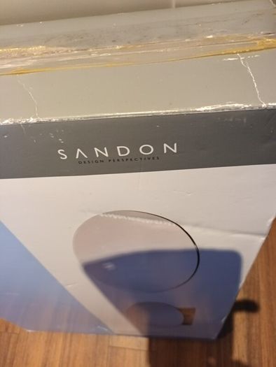 Sandon Brushed Stainless  Steel Oval Bathroom  Cabinet  & Double Sided Mirror. Never Opened.