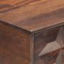Console Table 122x36x75 cm Solid Mango Wood Image 2