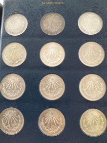 Complete Mexico Silver Peso Collection