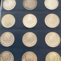 Complete Mexico Silver Peso Collection