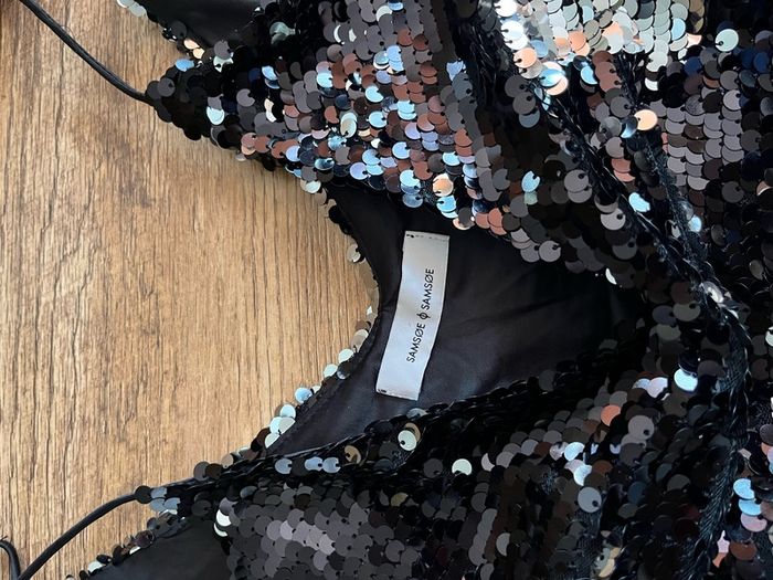 sequin top
