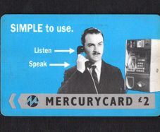 Great Britain Mercury Harry Enfield (GPT - Magnetic) Phone Card