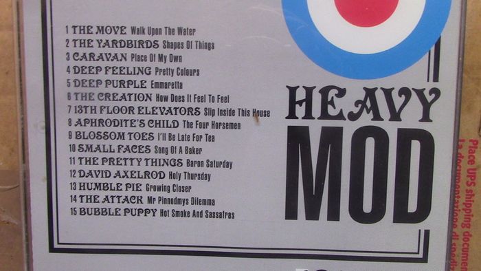 MOJO Presents Heavy Mod CD (Caravan, Deep Purple, Aphrodites Child, Humble Pie, etc)