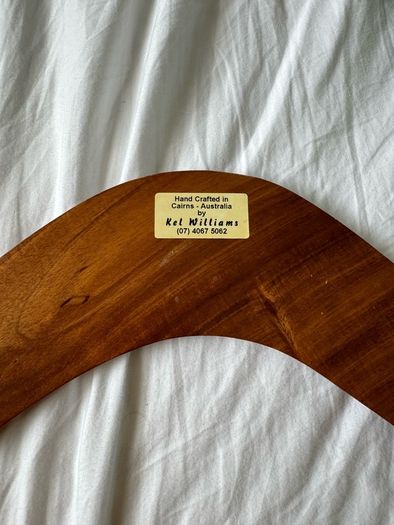 Hand painted Australia Boomerangs