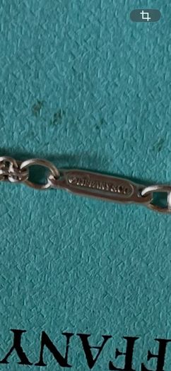 Tiffany double chain infinity choker necklace