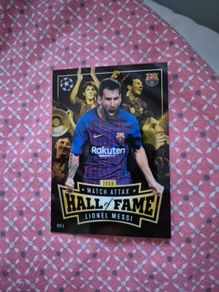 2024 Match Attax Hall of Fame Lionel Messi Card