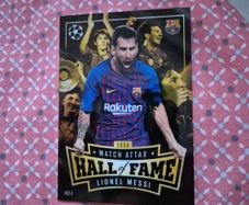 2024 Match Attax Hall of Fame Lionel Messi Card