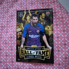 2024 Match Attax Hall of Fame Lionel Messi Card