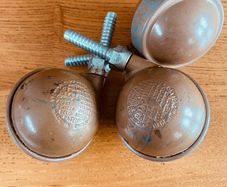 3 x Kendrick Shephard Ball Castors