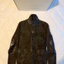 Allsaints Survey Waxed Suede Blazer, XS, Anthracite Grey Image 5