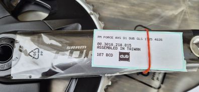 New Sram Force AXS Crankset 48-35 172.5mm