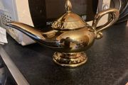 Golden teapot