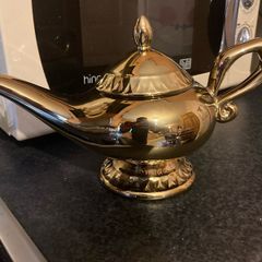 Golden teapot