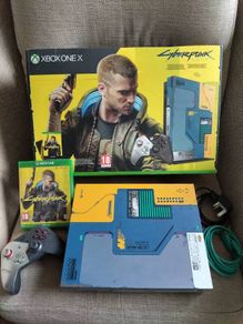 Limited Edition Xbox One X 1TB Console Cyberpunk 2077 With Game Boxed