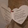Vintage TY Beanie Babies - Almond, the bear Image 2