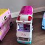 Barbies + 2 vans and 1 car Image 4