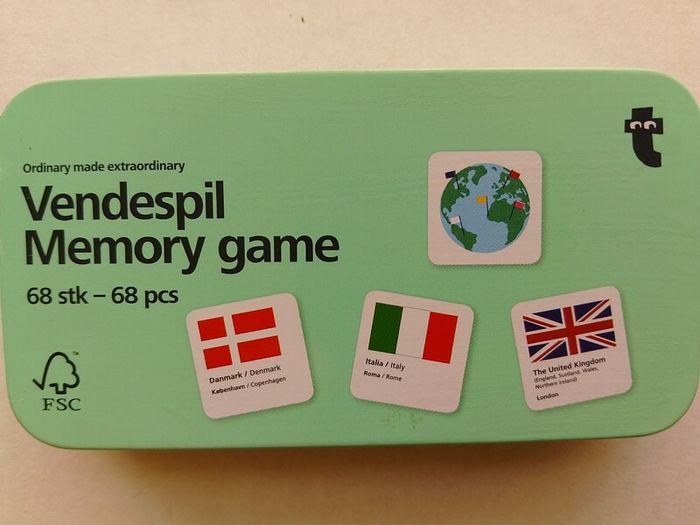 Vendespill Memory Game