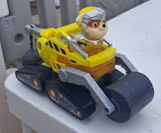 Rubble Mighty Pup & Vehicle