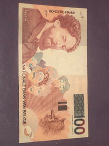 100 Francs 1999-2001 Belgium Uncirculated