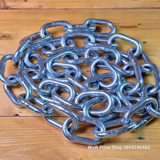 1m Big Silver Chain