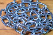 1m Big Silver Chain