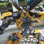battle damaged bumblebee 3d printed and custom painted Image 6