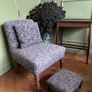 Early 20th Century Slipper chair Image 3